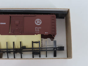 HO Scale Athearn Bev-Bel Kit #1189 D&H Delaware & Hudson 40' Box Car #19858