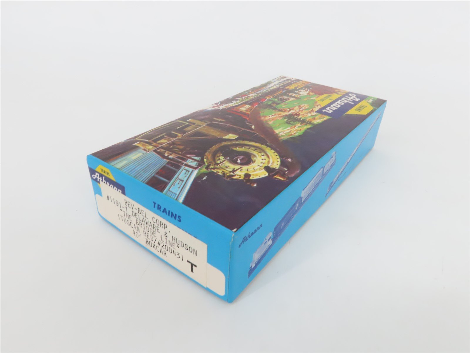 HO Scale Athearn Bev-Bel Kit #1191-1 D&H Delaware & Hudson 40' Box Car #20043