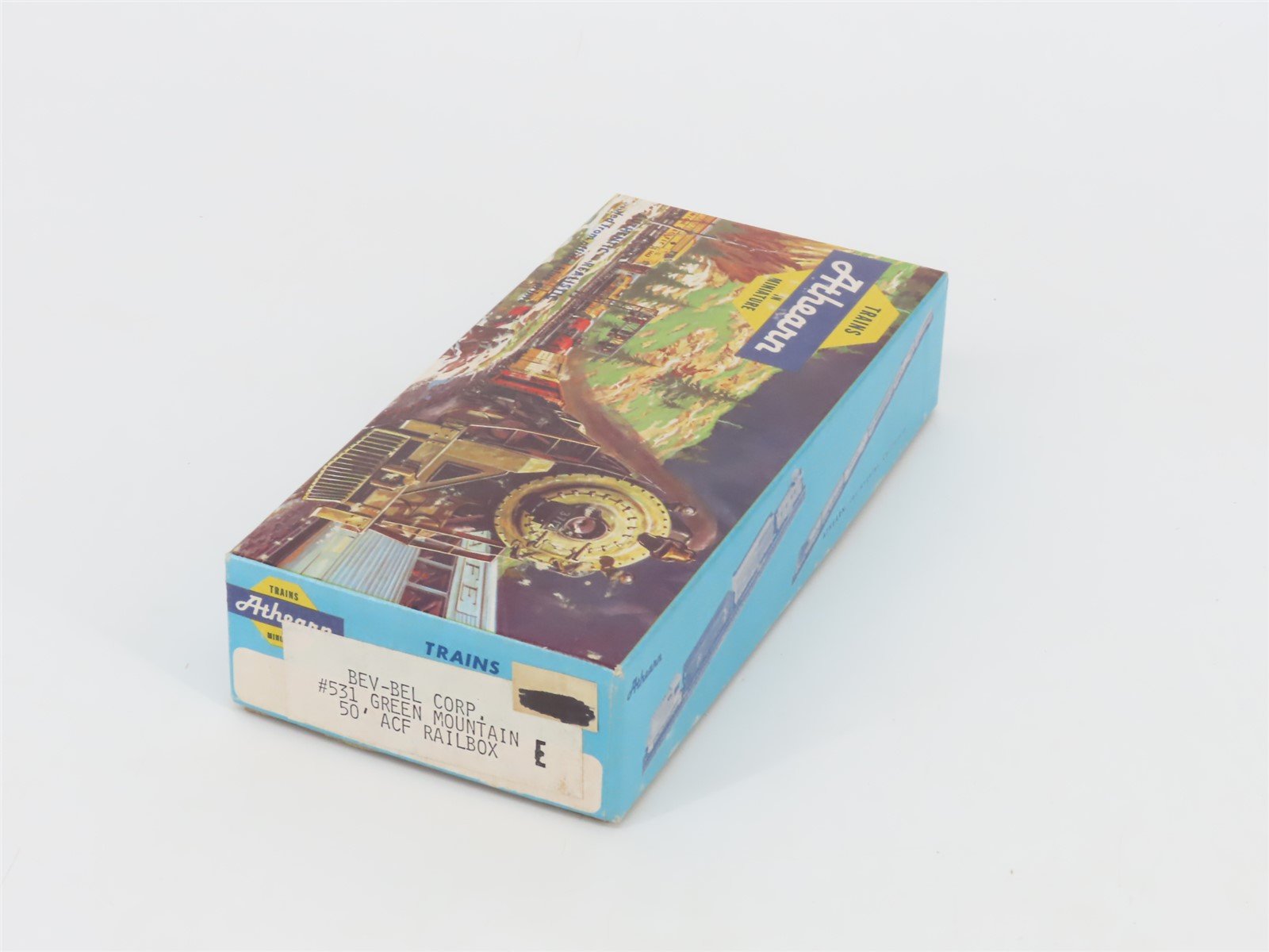 HO Scale Athearn Bev-Bel Kit #531 GMRC Green Mountain Railroad 50' Box Car #0678