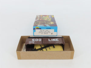 HO Scale Athearn Bev-Bel Kit #1085-1 SOO Line 40' Single Door Box Car #44756