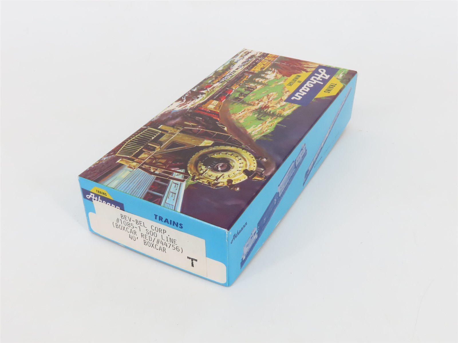 HO Scale Athearn Bev-Bel Kit #1085-1 SOO Line 40' Single Door Box Car #44756
