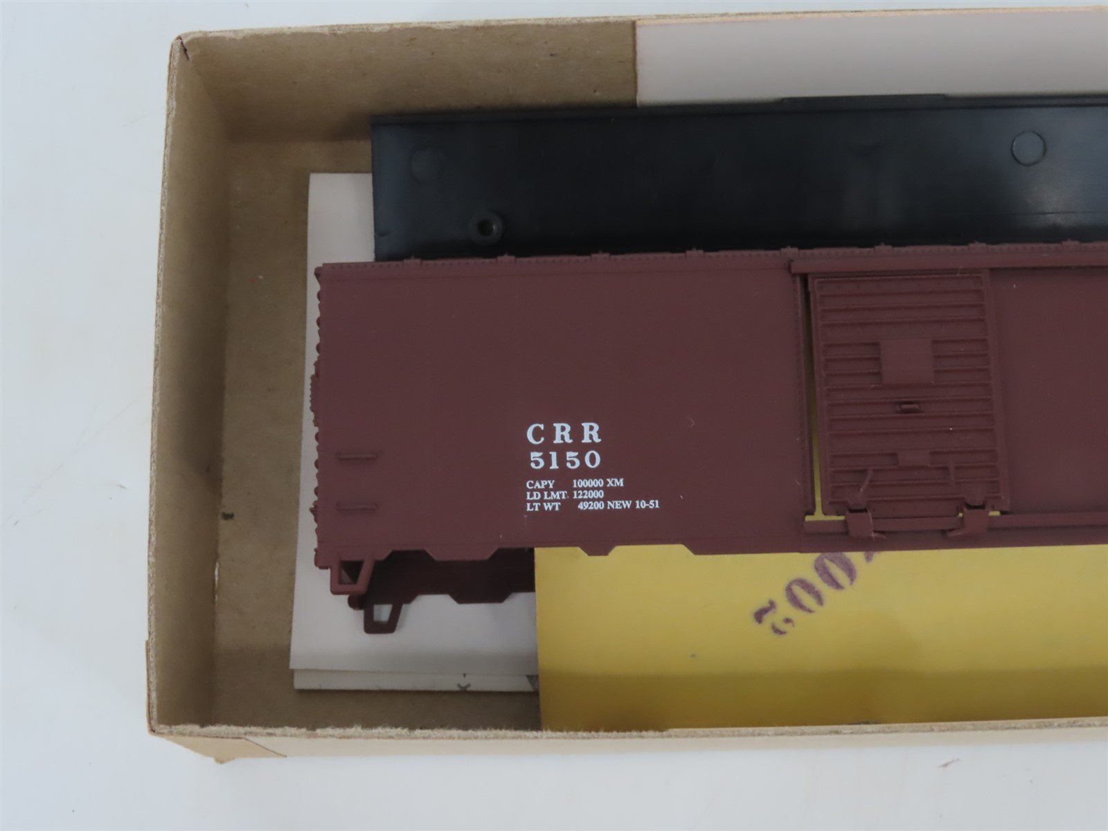 HO Scale Athearn Bev-Bel Kit #1147-2 CRR Clinchfield Railroad 40' Box Car #5150