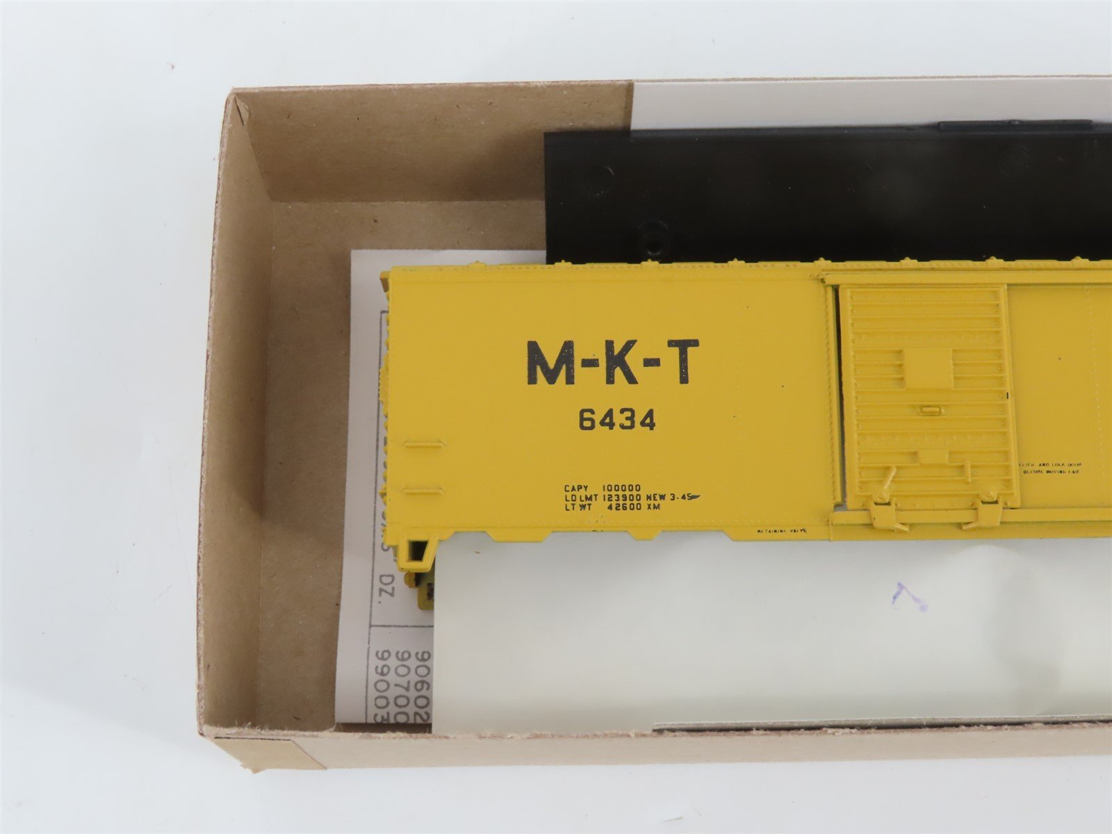 HO Scale Athearn Bev-Bel Kit #521-2 M-K-T The Katy 40' Single Door Box Car #6434
