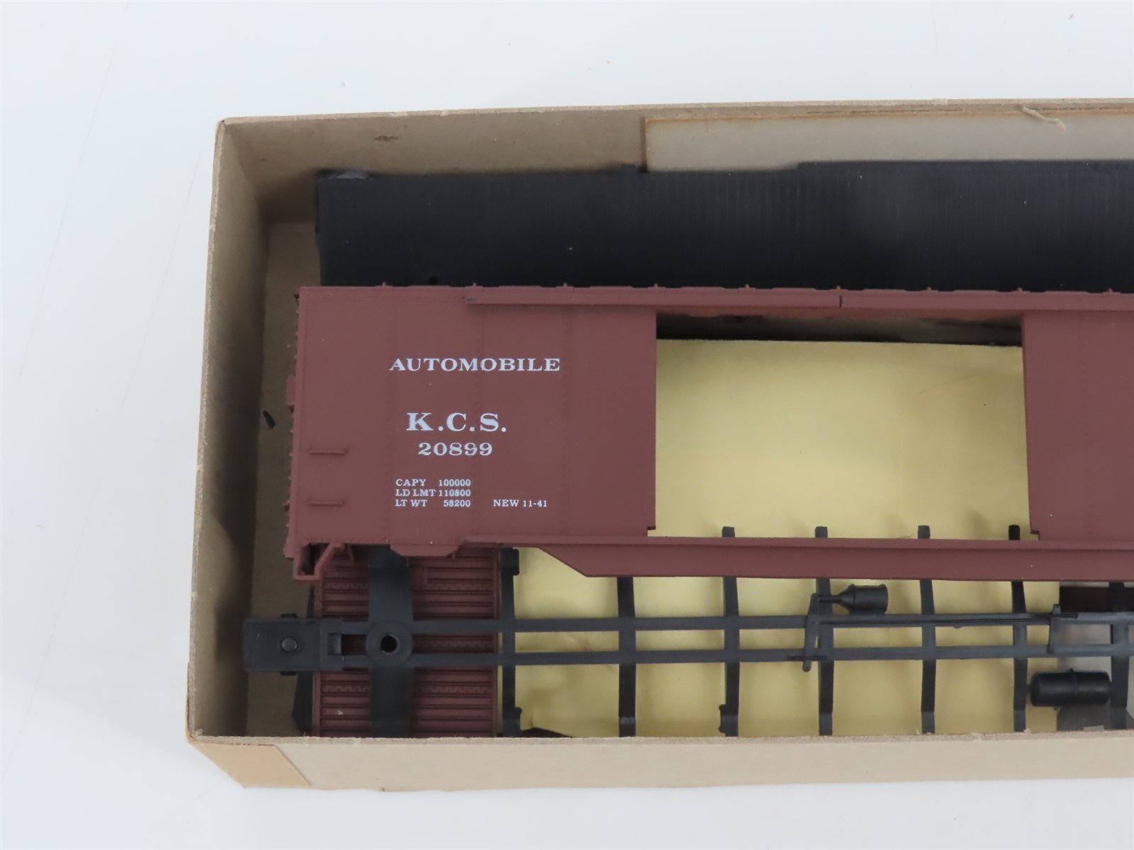 HO Scale Athearn Bev-Bel Kit #428 KCS Southern Belle 50' Box Car #20899