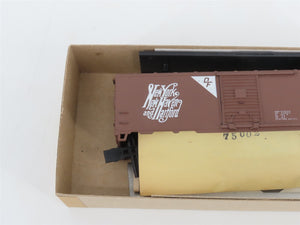 HO Scale Athearn Bev-Bel Kit #1079-1 NH New Haven 40' Single Door Box Car #34417