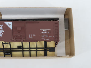 HO Scale Athearn Bev-Bel Kit #1079 NH New Haven 40' Single Door Box Car #34049