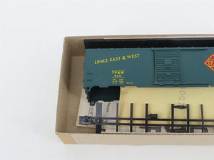 HO Athearn Bev-Bel Kit #1029-1 TP&W Toledo Peoria & Western 40' Box Car #630