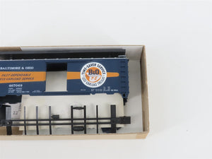 HO Athearn Bev-Bel Kit #1022-4 B&O Baltimore & Ohio Time-Saver Box Car #467069