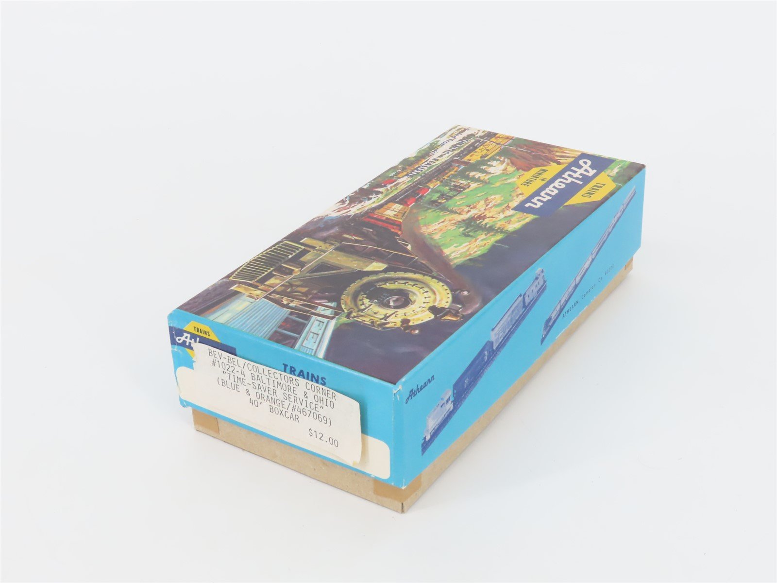HO Athearn Bev-Bel Kit #1022-4 B&O Baltimore & Ohio Time-Saver Box Car #467069