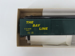 HO Athearn Bev-Bel Kit #1764 A&StAB The Bay Line 50' Single Door Box Car #2321