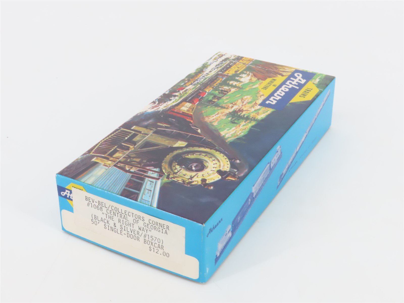 HO Scale Athearn Bev-Bel Kit #1068 CG Central of Georgia 50' Box Car #1570