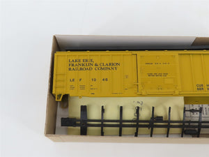 HO Athearn Bev-Bel Kit #554 LEF Lake Erie Franklin & Clarion 50' Box Car #1046