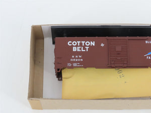 HO Scale Athearn Bev-Bel Kit #296-2 SSW Cotton Belt Route 40' Box Car #35208