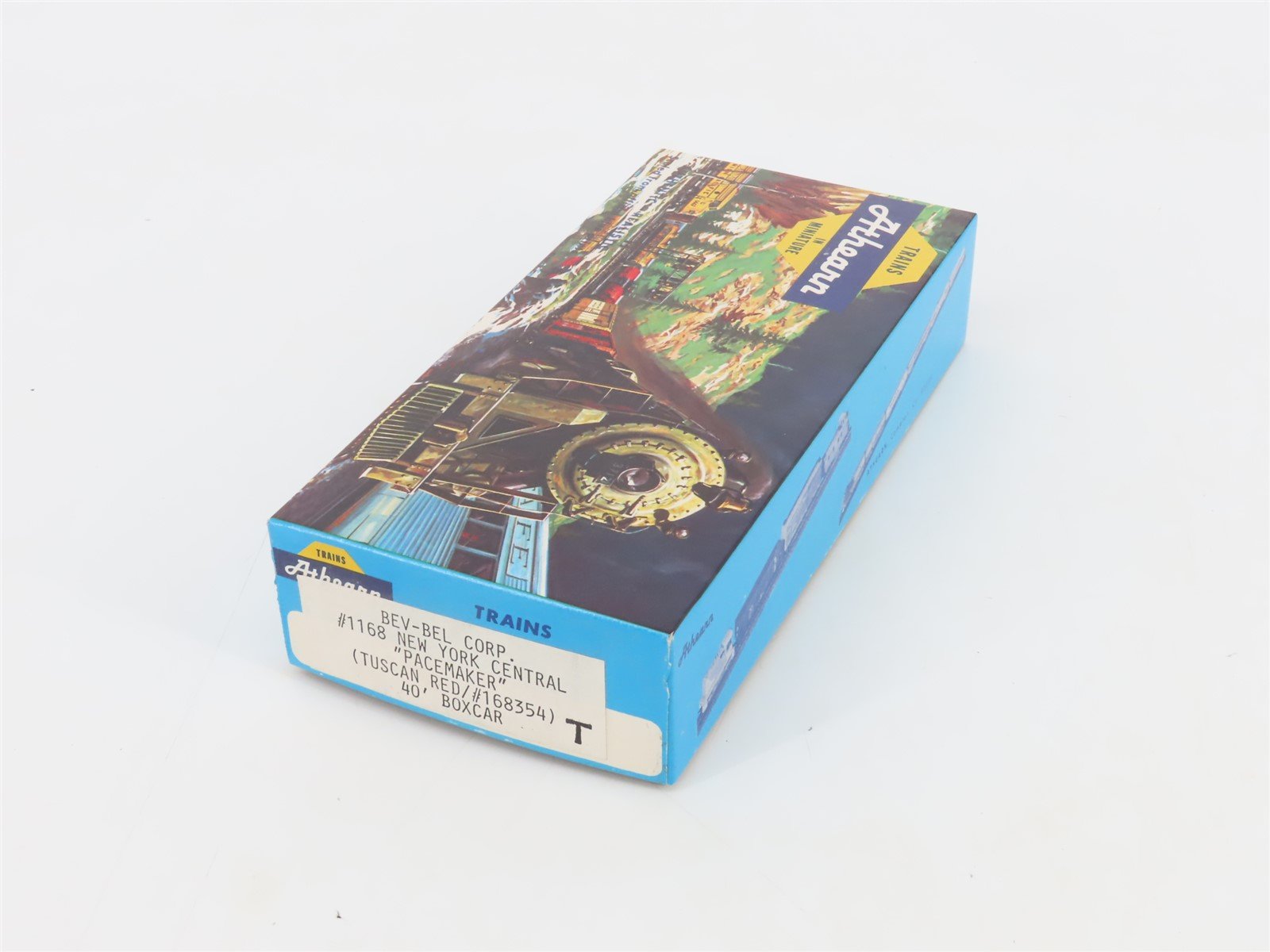 HO Athearn Bev-Bel Kit #1168 NYC New York Central Pacemaker 40' Box Car #168354