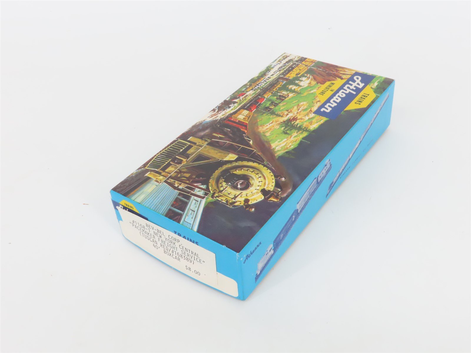 HO Scale Athearn Bev-Bel Kit #1168-1 NYC New York Central 40' Box Car #168389
