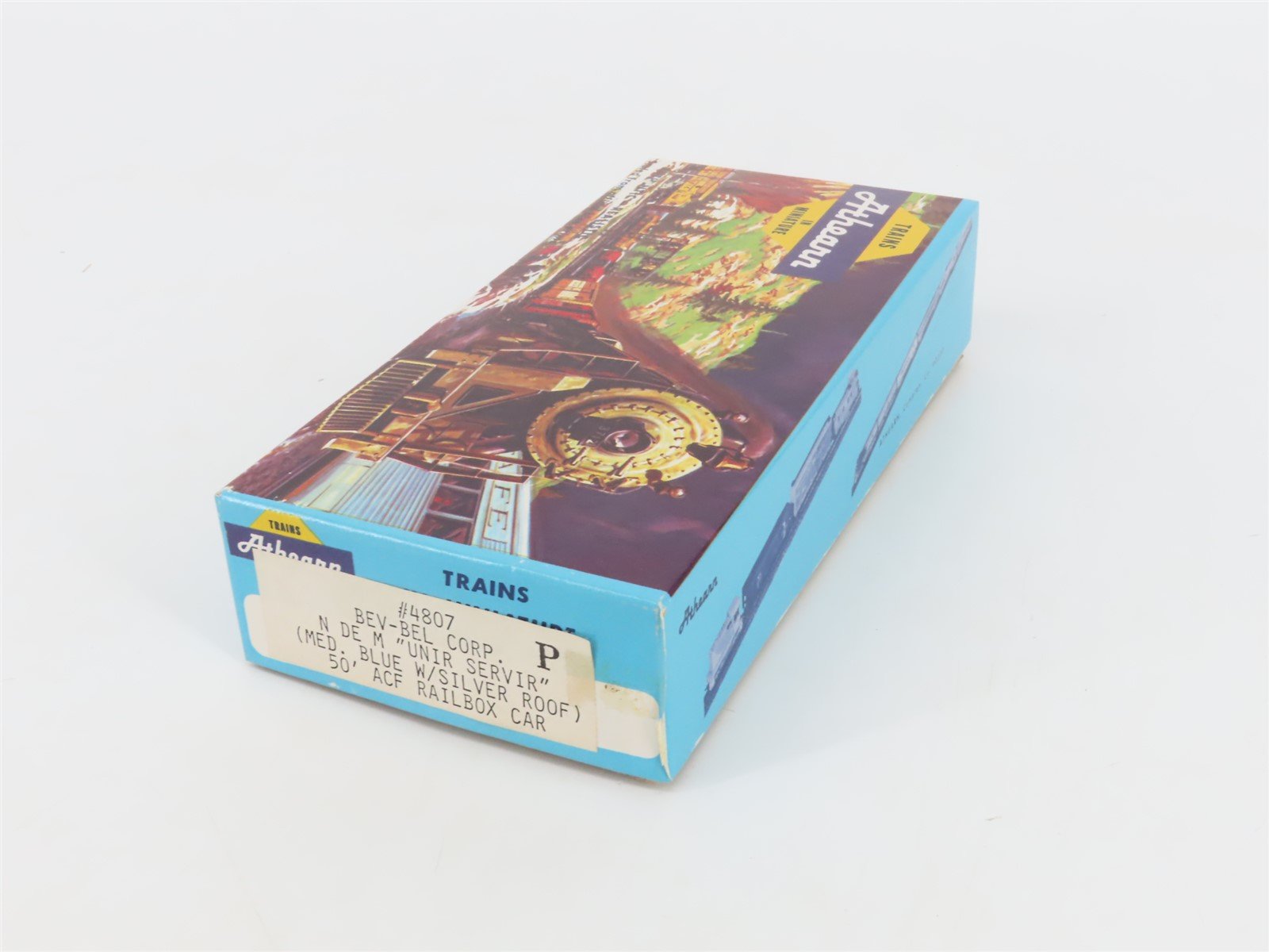 HO Scale Athearn Bev-Bel Kit #1762 ONT Ontario Northland 50' Box Car #93121