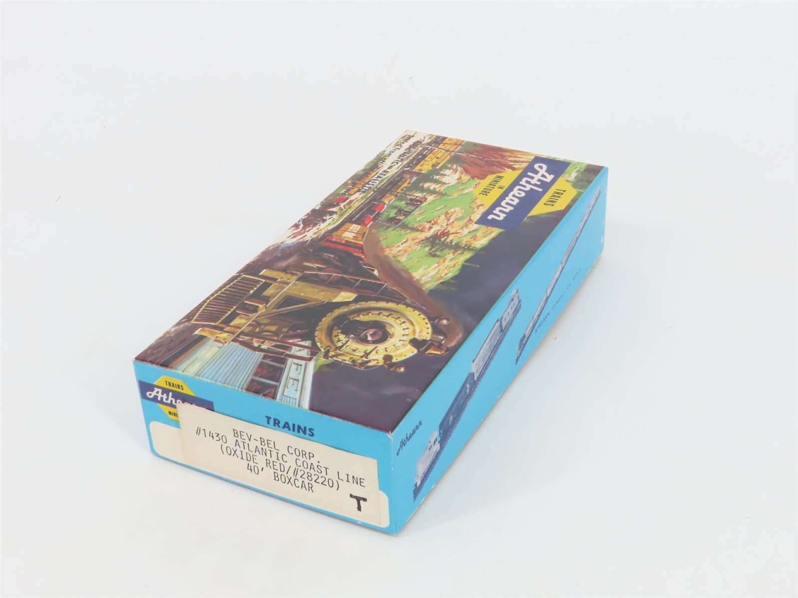 HO Scale Athearn Bev-Bel Kit #1430 ACL Atlantic Coast Line 40' Box Car #28220