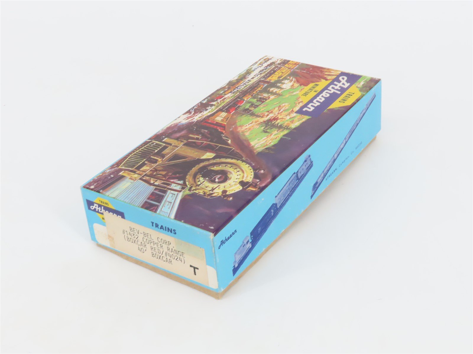 HO Scale Athearn Bev-Bel Kit #1432 COPR Copper Range 40' Box Car #4024