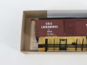 HO Scale Athearn Bev-Bel Kit #369-2 EL Erie Lackawanna 40' Box Car #55829