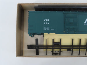 HO Scale Athearn Bev-Bel Kit #453 VTR Vermont Railway 40' Box Car #289