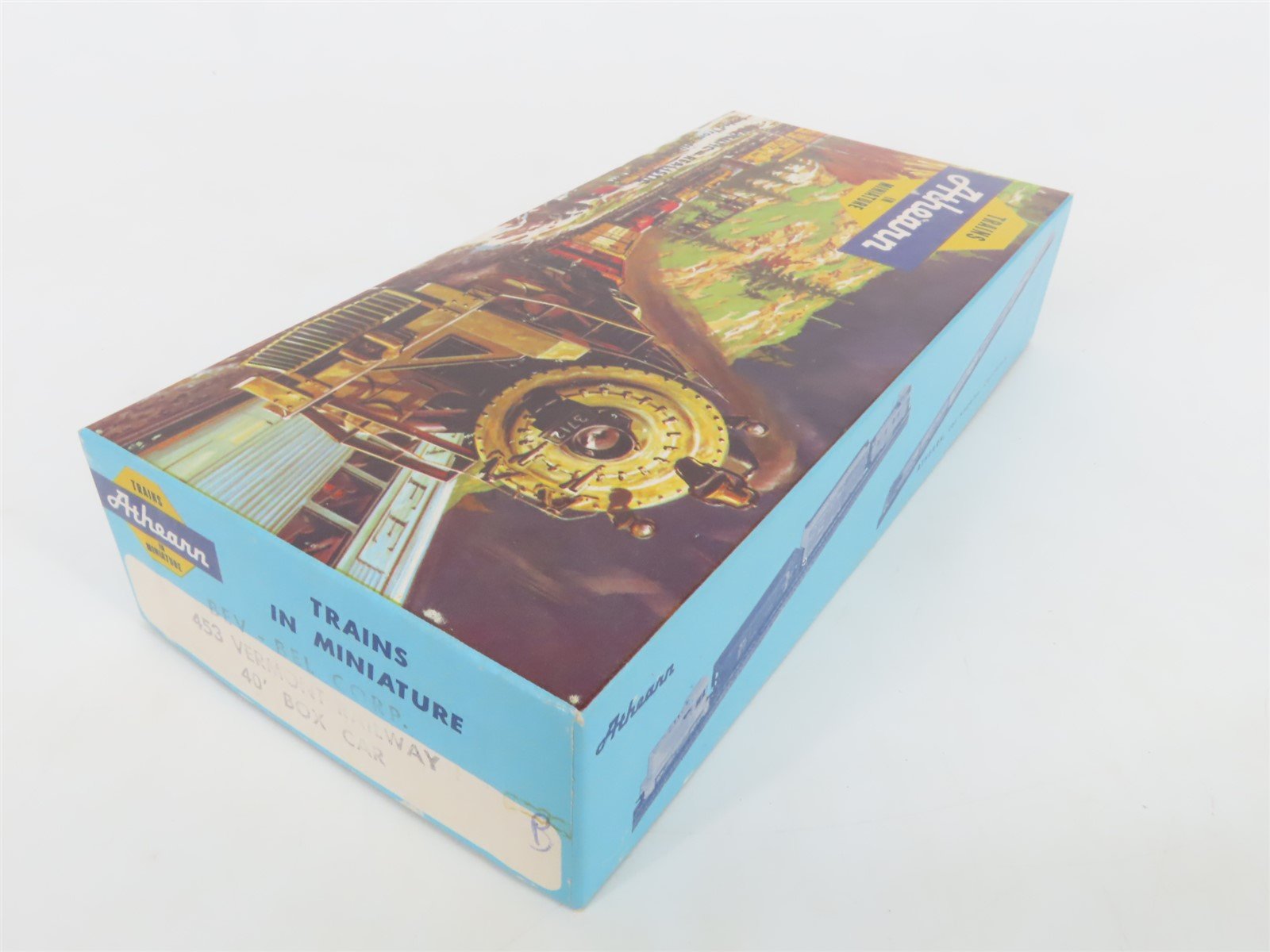 HO Scale Athearn Bev-Bel Kit #453 VTR Vermont Railway 40' Box Car #289
