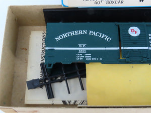 HO Scale Athearn Bev-Bel Kit #821-2 NP Northern Pacific 40' Box Car #1011