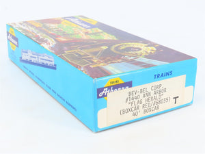 HO Scale Athearn Bev-Bel Kit #1440 AA Ann Arbor 40' Single Door Box Car #68035
