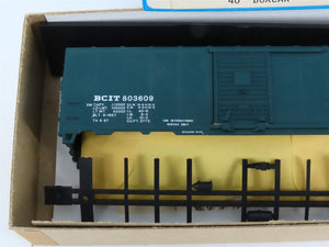 HO Scale Athearn Bev-Bel Kit #1435 BCIT British Columbia 40' Box Car #803609