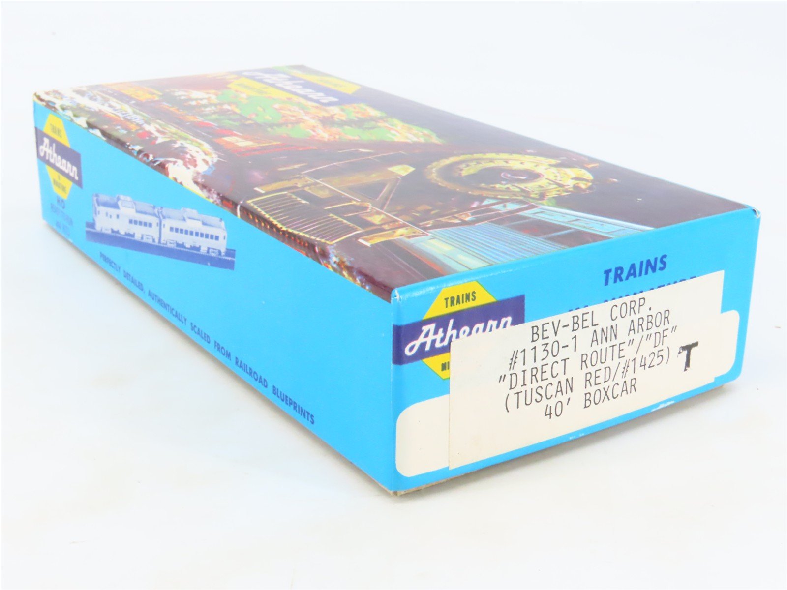 HO Scale Athearn Bev-Bel Kit #1130-1 AA Ann Arbor 40' Single Door Box Car #1425