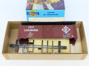 HO Scale Athearn Bev-Bel Kit #369 EL Erie Lackawanna Railroad 40' Box Car #55563
