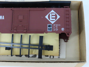HO Scale Athearn Bev-Bel Kit #369 EL Erie Lackawanna Railroad 40' Box Car #55563