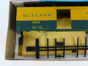HO Scale Athearn Bev-Bel Kit #1449-2 RUT Rutland 40' Single Door Box Car #400