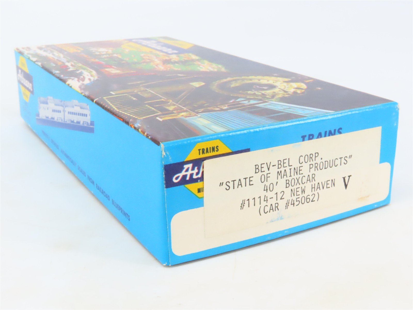 HO Athearn Bev-Bel Kit #1114-12 NH New Haven 40' Single Door Box Car #45062