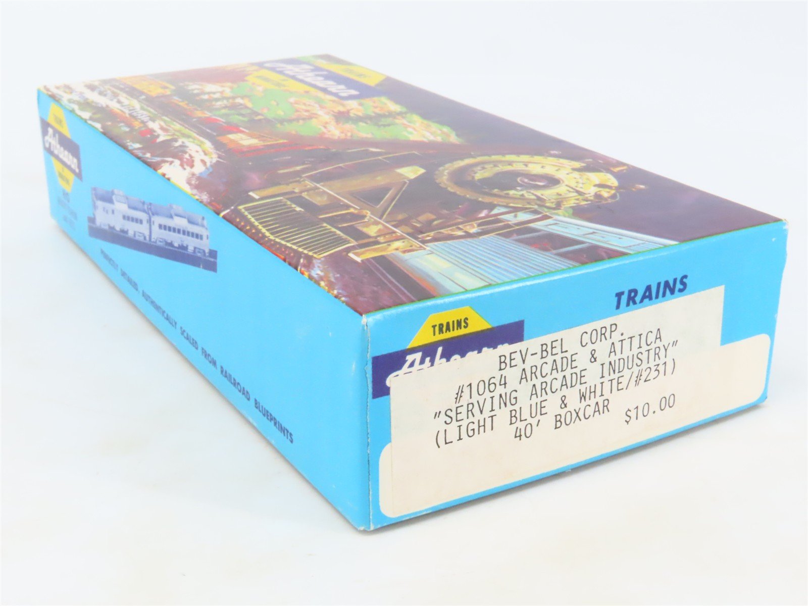 HO Scale Athearn Bev-Bel Kit #1064 ARA Arcade & Attica Railroad 40' Box Car #231
