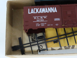 HO Athearn Bev-Bel Kit #233-3 DL&W Lackawanna Phoebe Snow 40' Box Car #52783