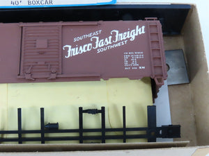 HO Scale Athearn Bev-Bel Kit #1157 SL-SF Frisco 40' Single Door Box Car #161435