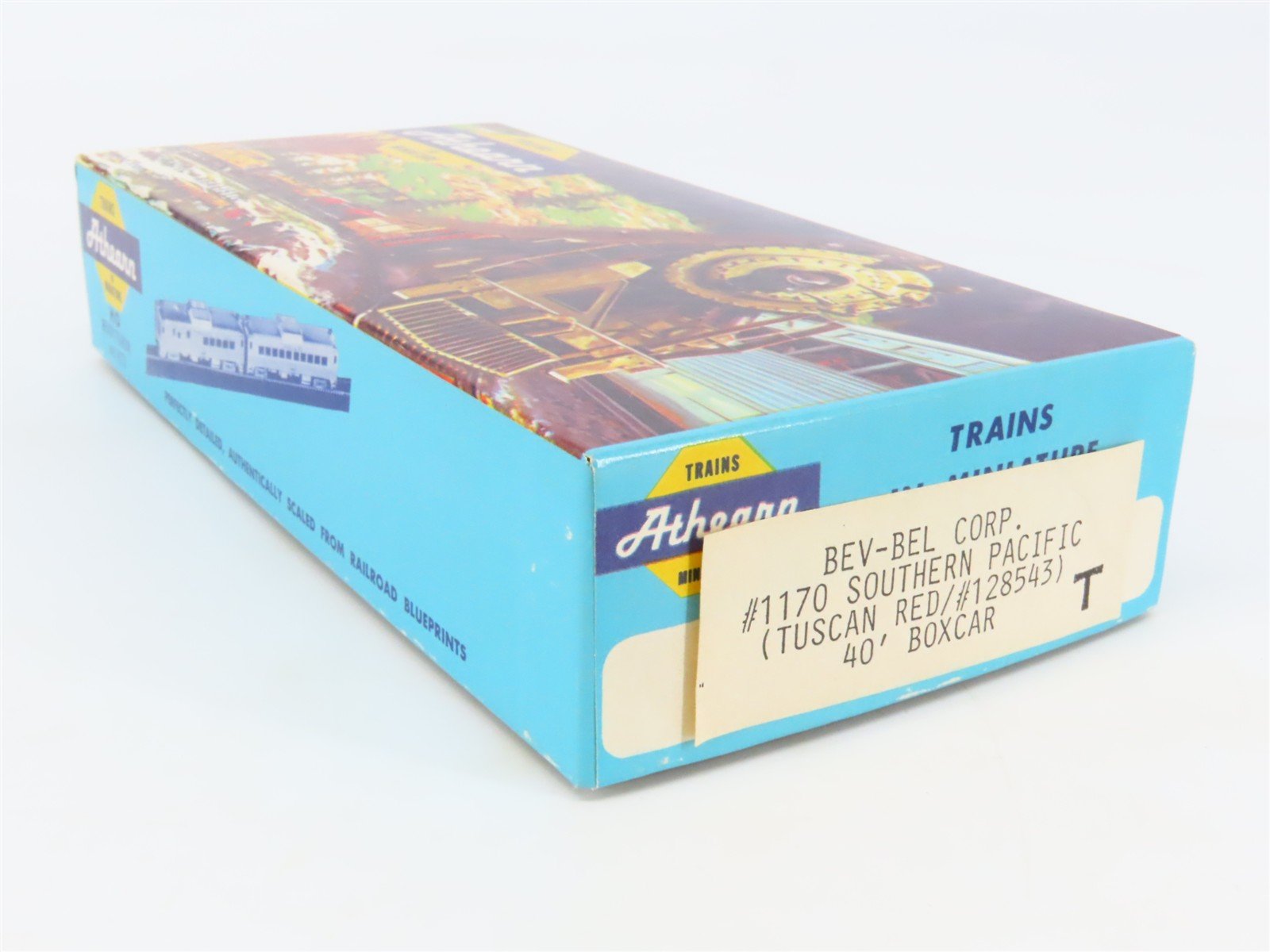 HO Scale Athearn Bev-Bel Kit #1170 SP Southern Pacific 40' Box Car #128543