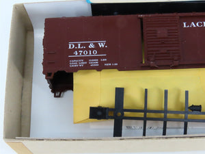 HO Scale Athearn Bev-Bel Kit #1462-1 DL&W Lackawanna 40' Box Car #47010