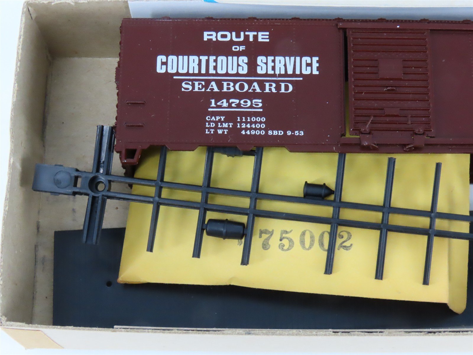 HO Scale Athearn Bev-Bel Kit #1084-1/2 SAL Seaboard Air Line 40' Box Car #14795