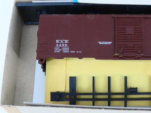 HO Scale Athearn Bev-Bel Kit #1050-2 BAR Bangor & Aroostook 40' Box Car #4499