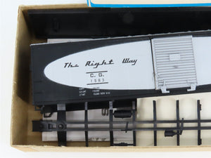 HO Scale Athearn Bev-Bel Kit #1068-1 CG Central of Georgia 50' Box Car #1583