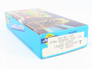 HO Scale Athearn Bev-Bel Kit #1384 SCL Seaboard Coast Line 40' Box Car #10023