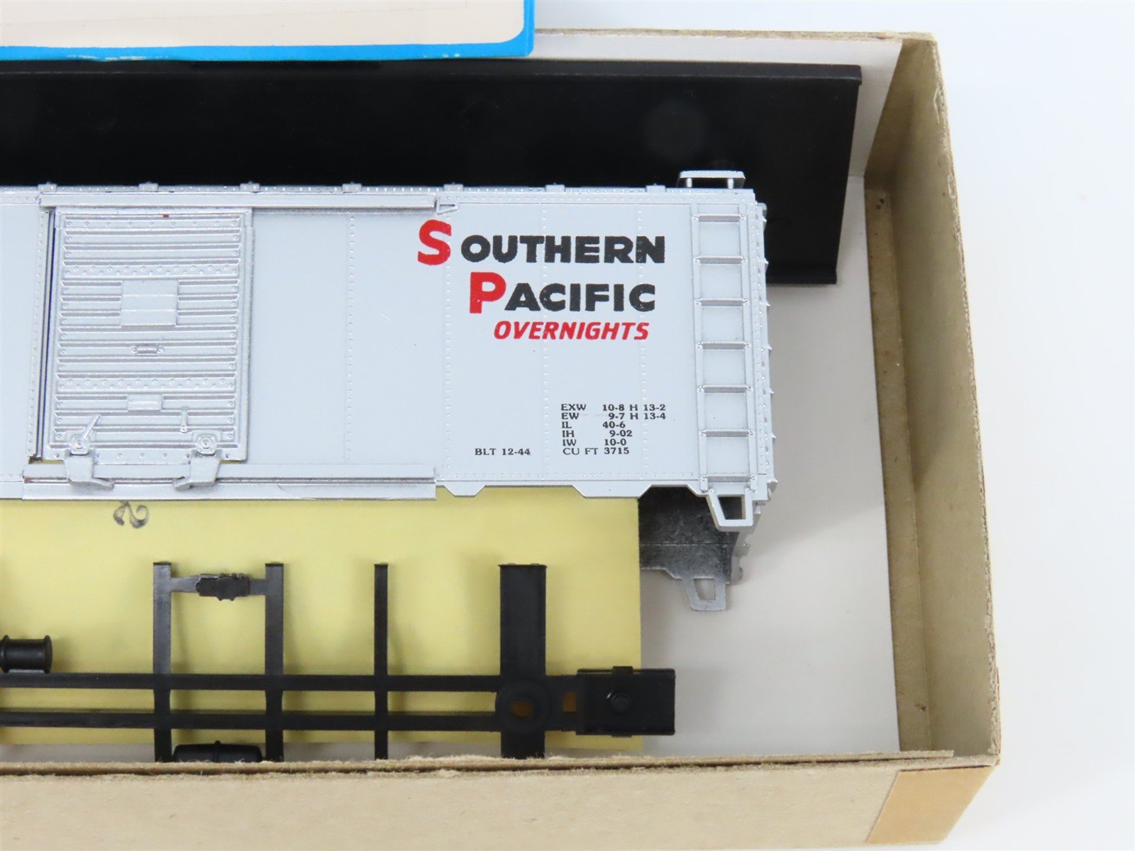 HO Athearn Bev-Bel Kit #1140-2 SP Southern Pacific Overnights Box Car #163144
