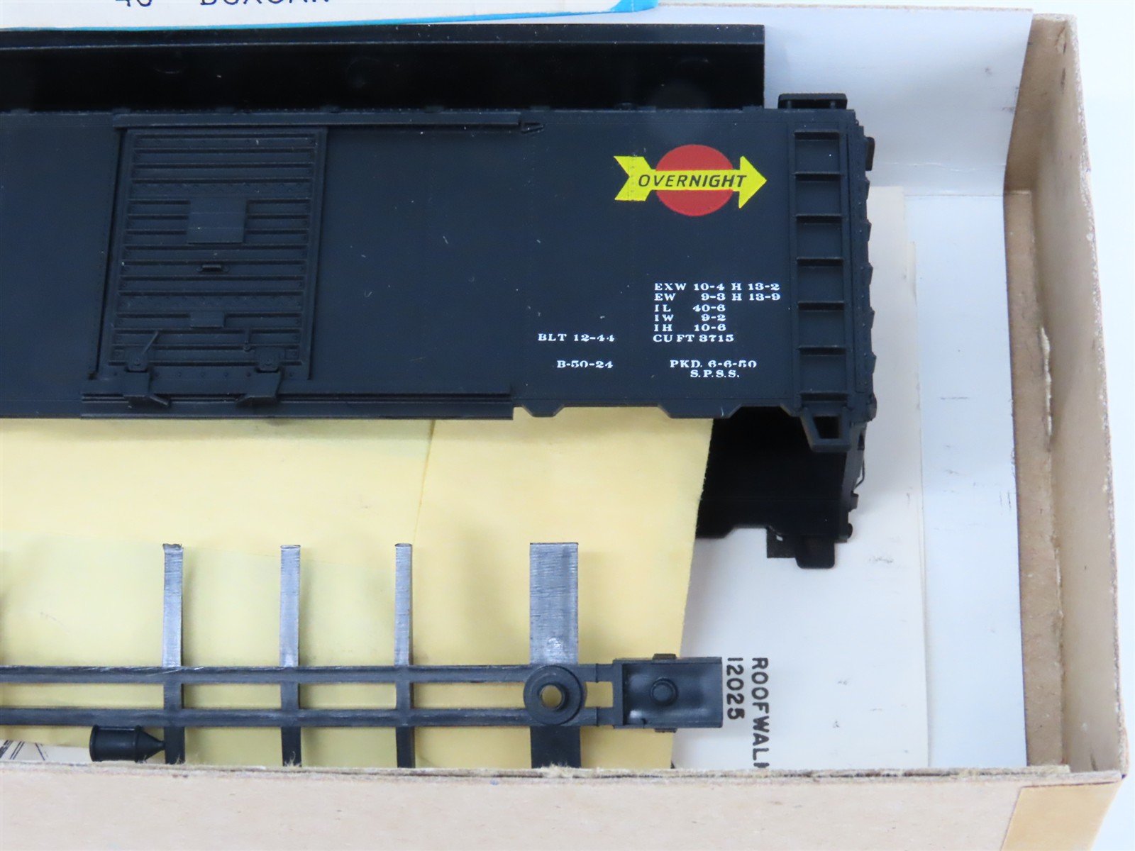 HO Athearn Bev-Bel Kit #1139 SP Southern Pacific Overnight 40' Box Car #97204