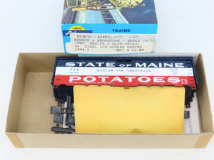 HO Scale Athearn Bev-Bel Kit #1994-1 BAR Bangor & Aroostook 40' Reefer #8549