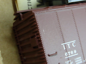 HO Athearn Bev-Bel Kit #1395 ITC Illinois Terminal 40' Single Door Box Car #6769