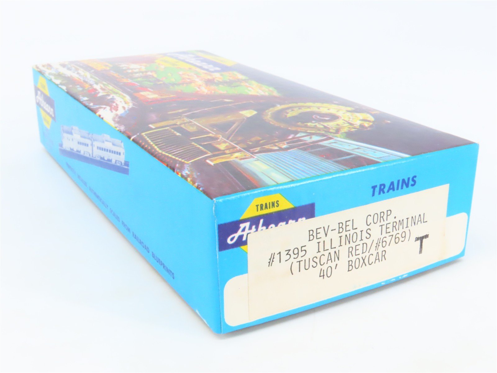HO Athearn Bev-Bel Kit #1395 ITC Illinois Terminal 40' Single Door Box Car #6769