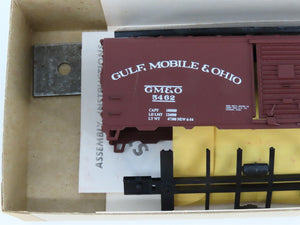 HO Scale Athearn Bev-Bel Kit #1487 GM&O Gulf Mobile & Ohio 40' Box Car #5462