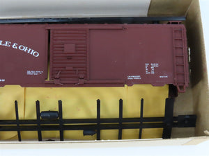 HO Scale Athearn Bev-Bel Kit #1487 GM&O Gulf Mobile & Ohio 40' Box Car #5462