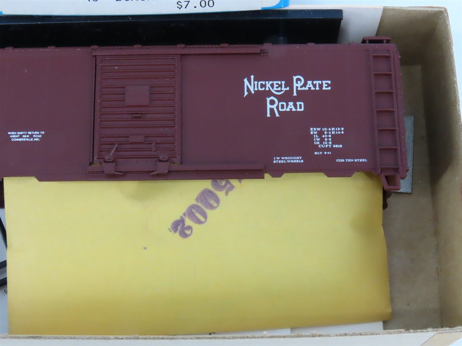 HO Scale Athearn Bev-Bel Kit #1483 NKP Nickel Plate Road 40' Box Car #29511